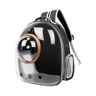 Semicircular transparent space capsule cat backpack