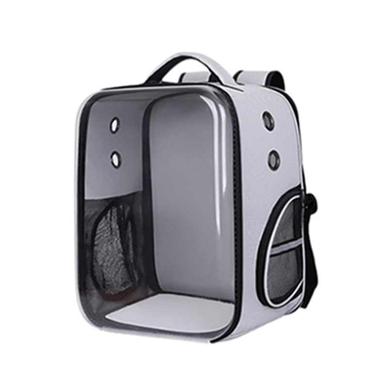 Transparent Printed Space Capsule Pet Backpack