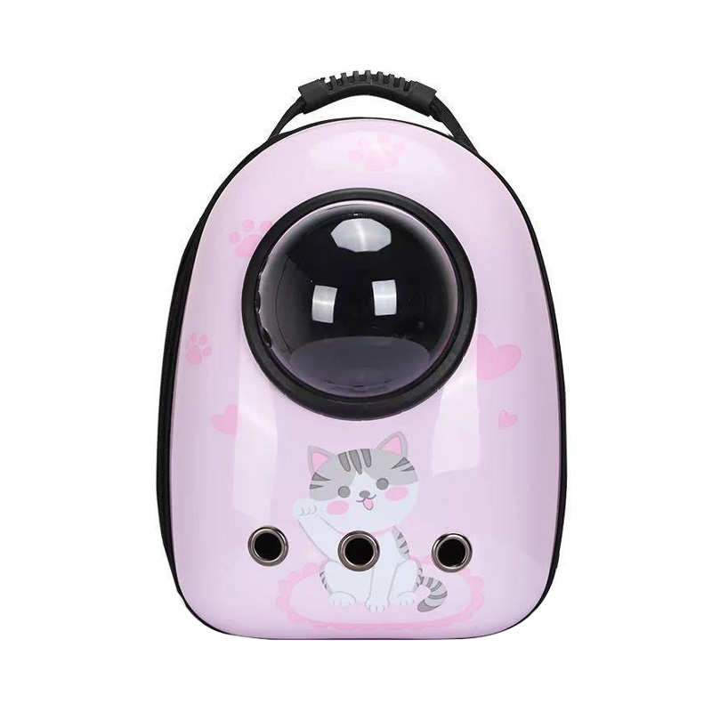 Ventilated capsule pet airline bag