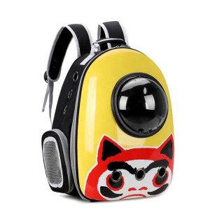 Breathable space capsule pet backpack
