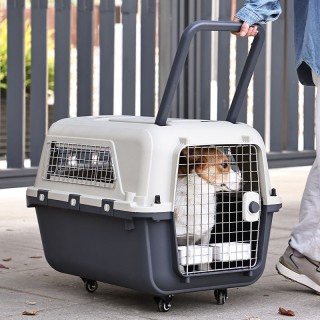 Lightweight and portable pet safety cabin