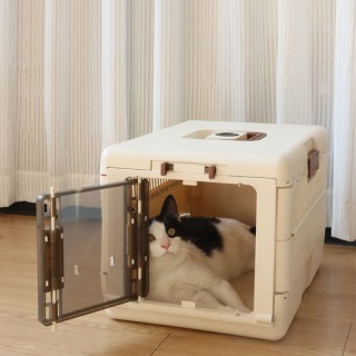 Safe and secure pet safety cabin