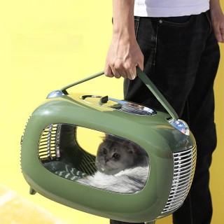 Retro multifunctional pet safety cabin