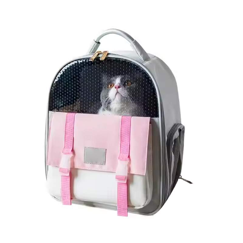 Durable Canvas Pet Travel Backpack