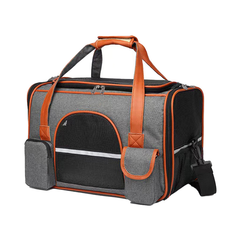 Foldable breathable pet backpack