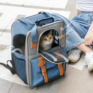 Waterproof and easy-to-clean pet backpack