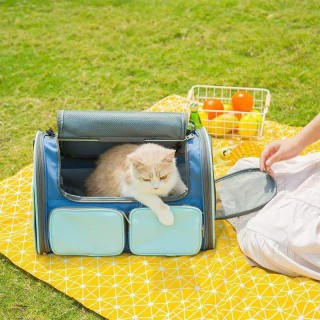 Soft and easy to clean pet backpack