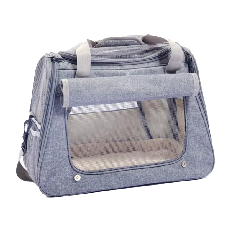 Highly breathable mesh design pet backpack