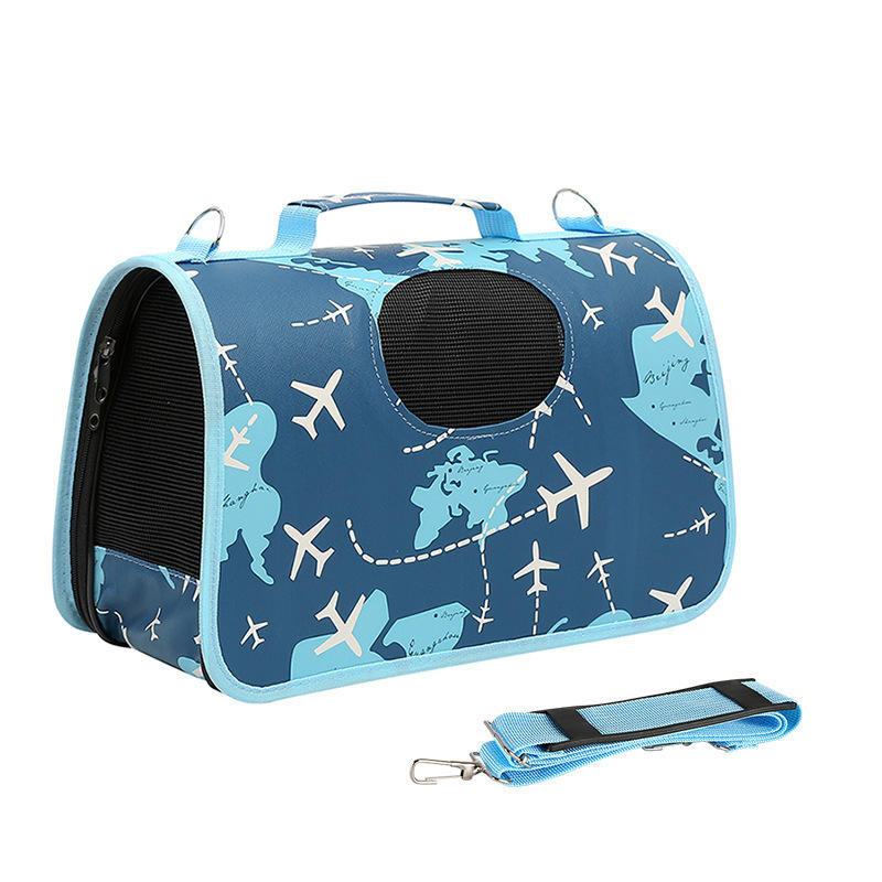 Large Colorful Folding Pet Backpack