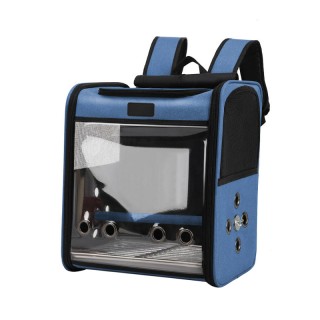 Panoramic transparent pet backpack