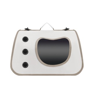 Large-capacity single-shoulder outdoor pet backpack