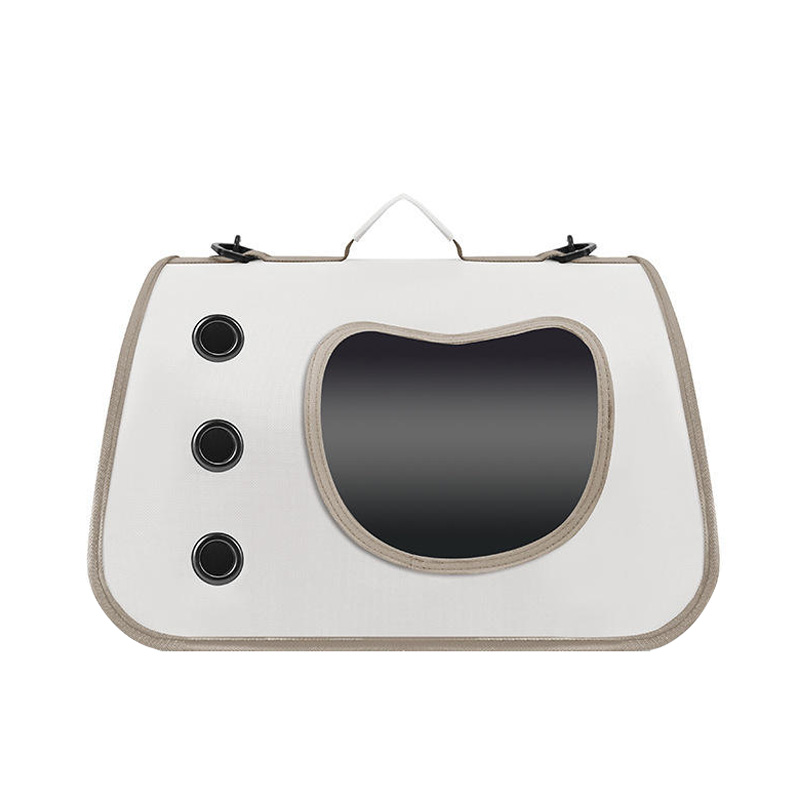 Large-capacity single-shoulder outdoor pet backpack