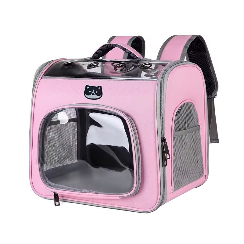 Multifunctional transparent large-capacity pet backpack