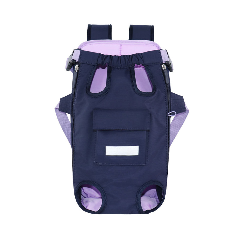 Pet front-back breathable backpack
