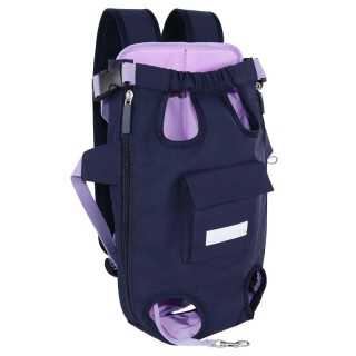 Pet front-back breathable backpack