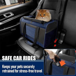 Lightweight Folding Mesh Pet Travel Handbag