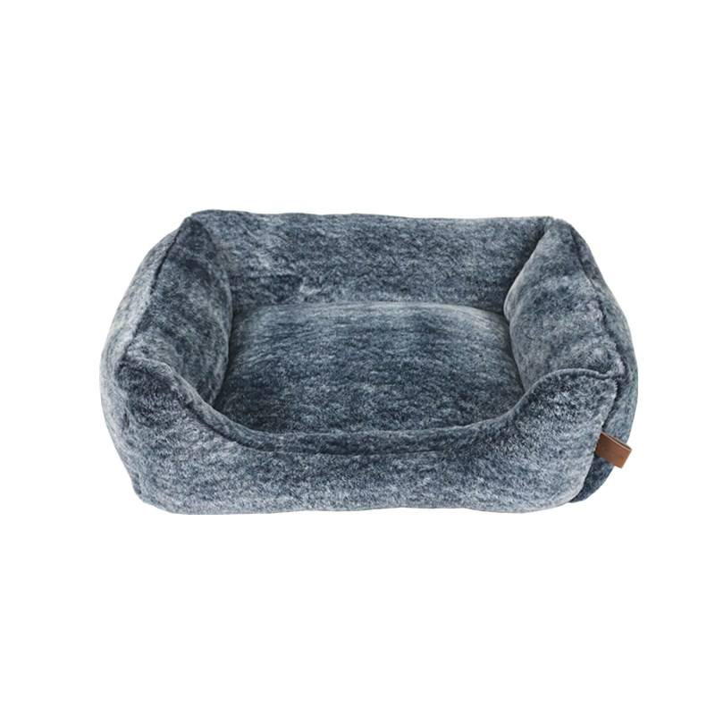 Comfortable Rectangular Soft Plush Pet Bed