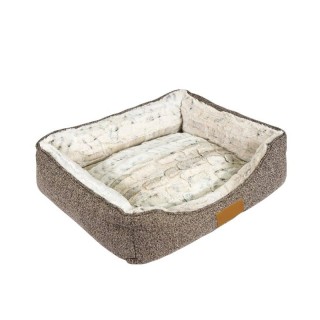 Comfortable Paw Shape Faux Fur Pet Bed