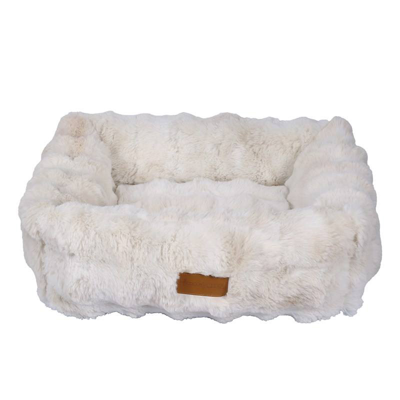 Luxury Solid Rectangular Classic Breathable Pet Bed
