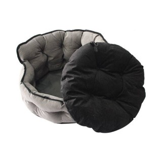 Leaf Shaped Cozy Cave Hooded Blanket Pet Bed