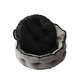 Leaf Shaped Cozy Cave Hooded Blanket Pet Bed