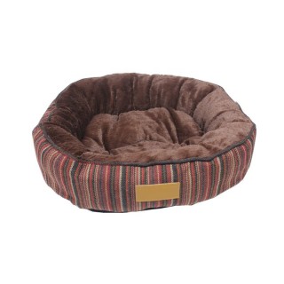 Hot Brown Pet Luxury Accessories Dark Pet Bed