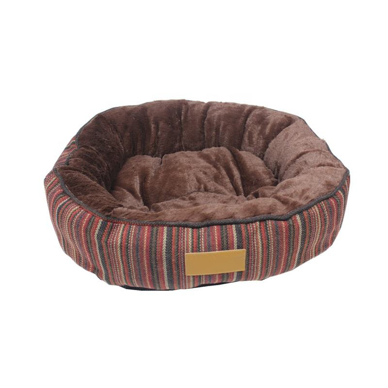 Hot Brown Pet Luxury Accessories Dark Pet Bed