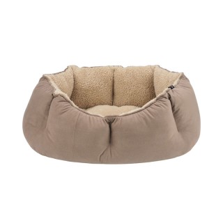 Calming Dog Bed Soft Warm Fleece Pet Bed