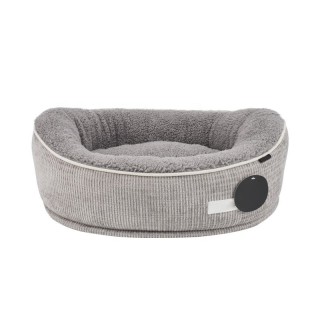 Soft comfortable and warm plush corduroy pet bed