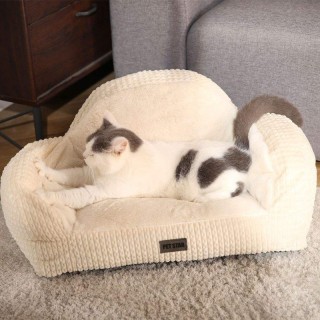High Quality Removable Washable Plaid Pet Bed