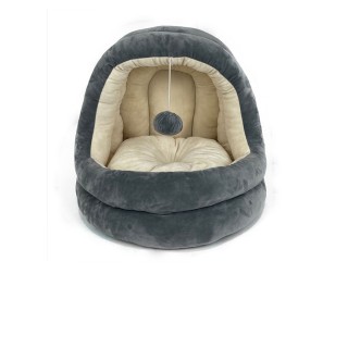 Super Soft Velvet Hanging Ball Warm Pet House Bed