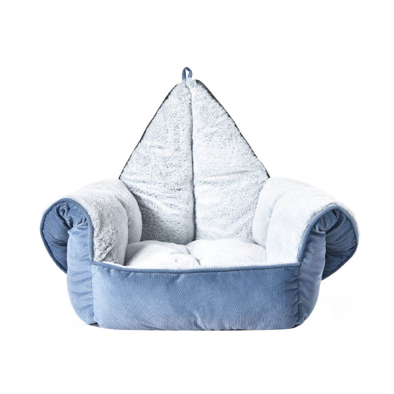 Rabbit Short Plush Fabric Pet House Bed