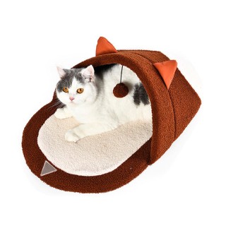 Environmentally friendly shoe-shaped pet bed kitten pet house bed