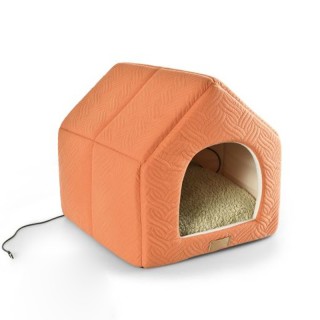 Luxury warm heated cat bed