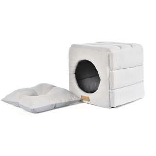 2 in 1 Folding Hidden Cat Cave Pet Bed