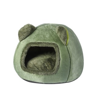 Soothing Soft Cave Bed for Cats and Dogs