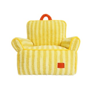Velvet Striped Pet Sofa Bed
