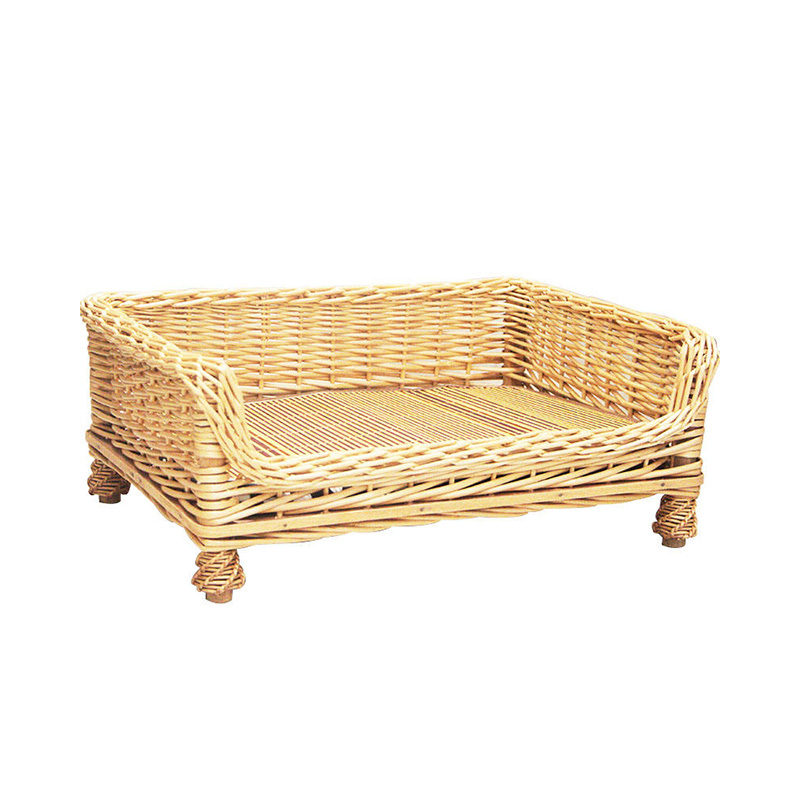 Deluxe Wicker Luxury Pet Sofa Bed