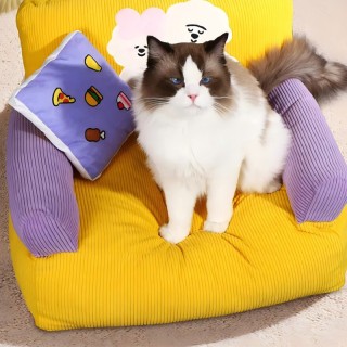 Warm Printed Removable Pet Sofa