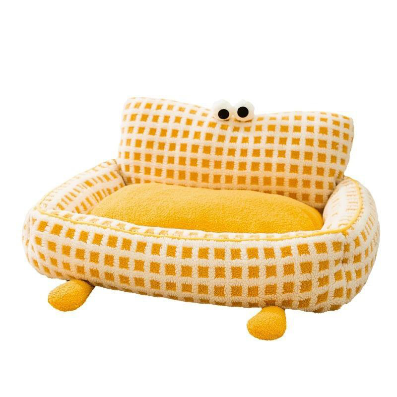 Environmentally friendly detachable and washable pet sofa bed