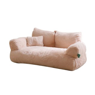 Flannel Comfort Big Cat Sofa Bed