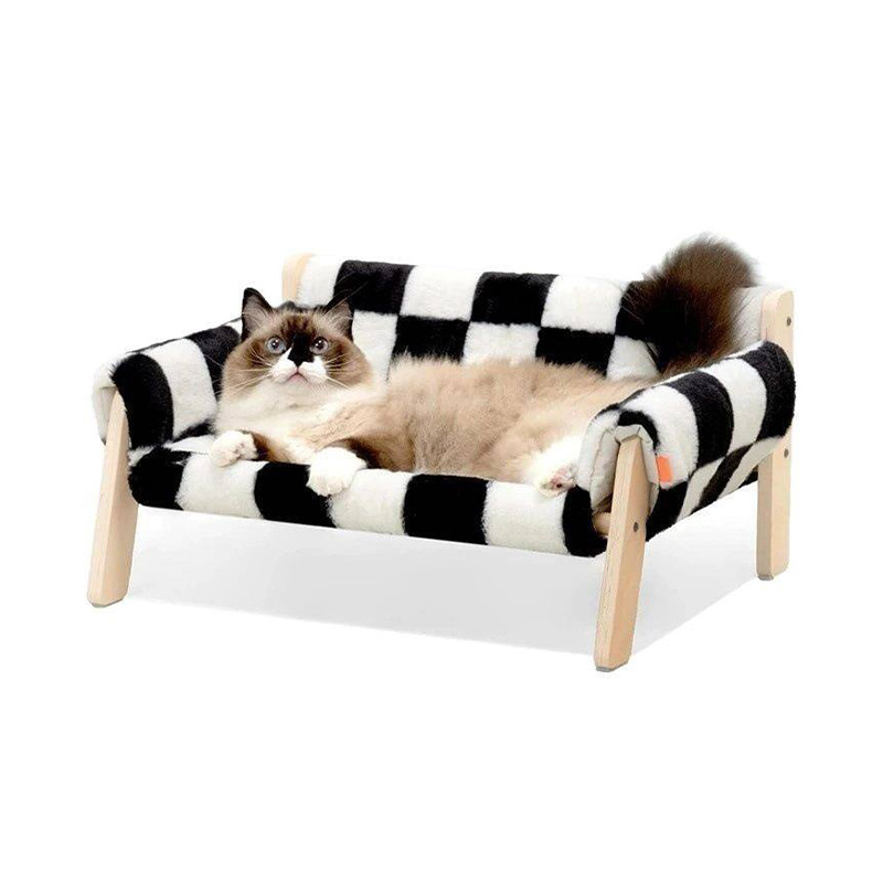 Modern wooden eco-friendly pet sofa
