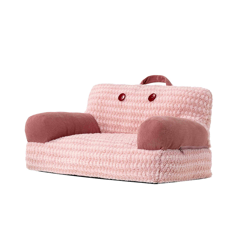 Fluffy comfortable and non-slip pet sofa bed