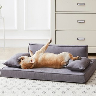 Deluxe Removable and Washable Memory Foam Pet Sofa Bed